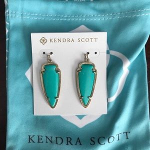 Teal Sky Kendra Scott Earrings